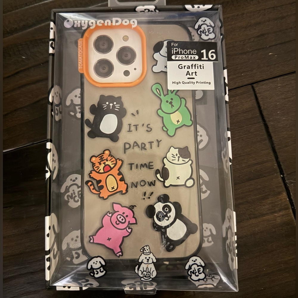 OxygenDog iPhone 16 Pro Max Graffiti Art Case